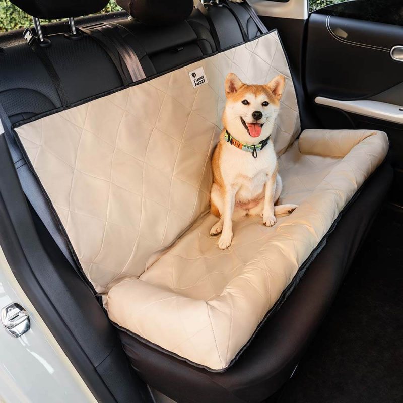 FunnyFuzzy DogBedCarSeat14