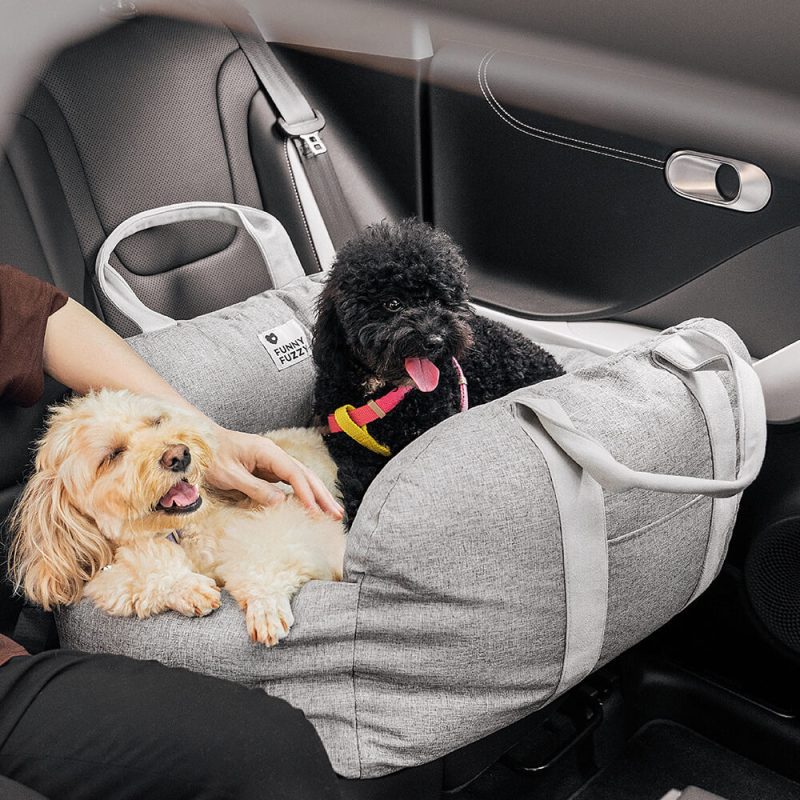 FunnyFuzzy DogCarSeatBed FirstClassB31