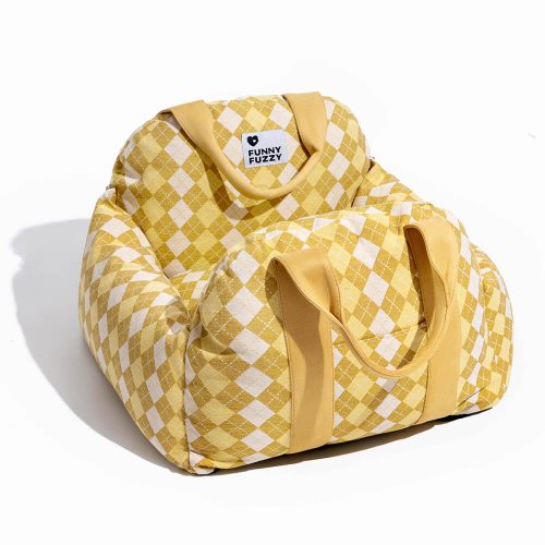 FunnyFuzzy DogCarSeatBed diamond 75e00193 f637 4ac1 8b98 007c13969084