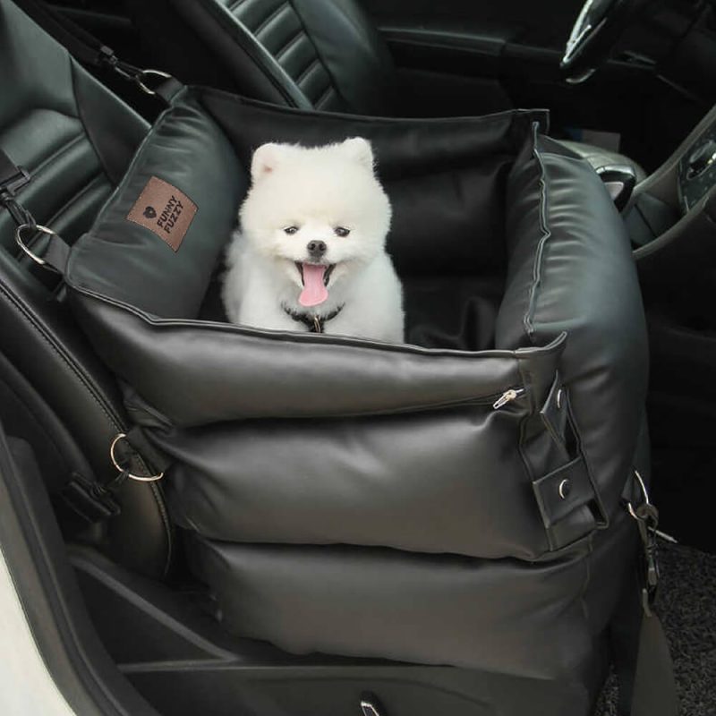 FunnyFuzzy DogCarSeatBedFortB1