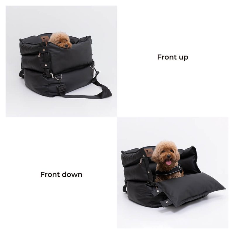 FunnyFuzzy DogCarSeatBedFortB2