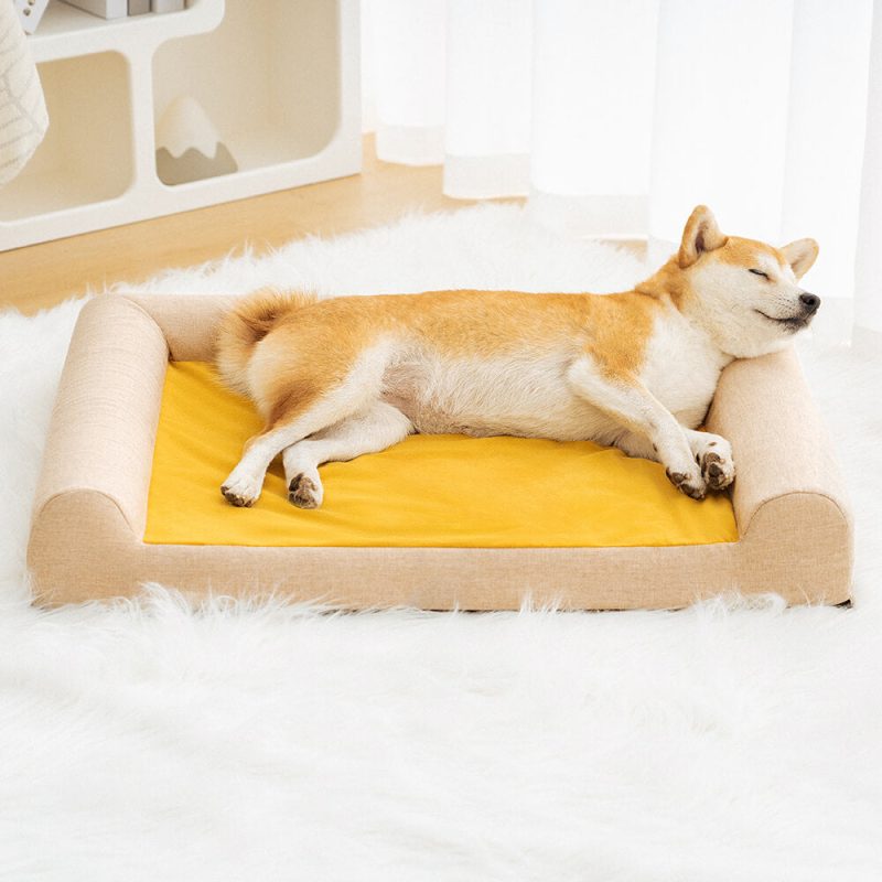 FunnyFuzzy FullSupportComfortableOrthopedicDogBed5