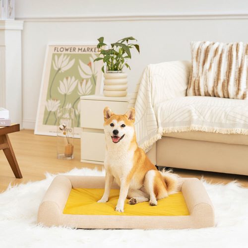 FunnyFuzzy FullSupportComfortableOrthopedicDogBed6