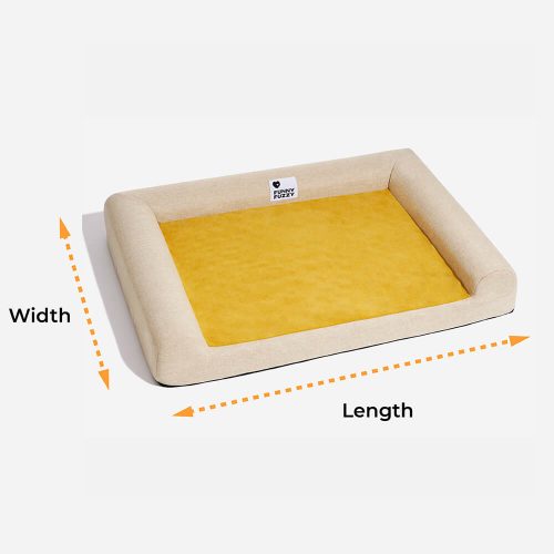 FunnyFuzzy FullSupportComfortableOrthopedicDogBed7