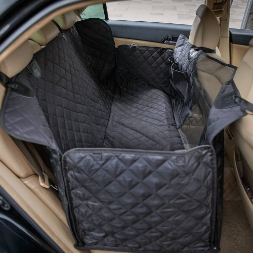 FunnyFuzzy OxfordFabricMultifunctionalDogCarSeatCover1