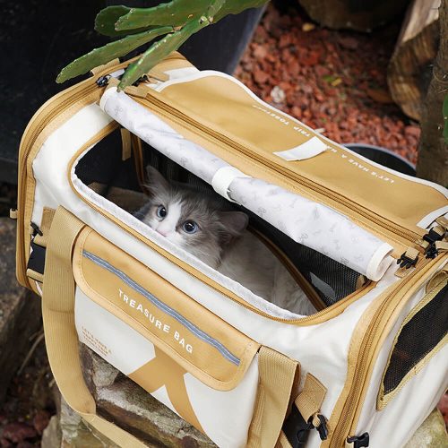 FunnyFuzzy PortableFoldableBreathablePetCarrierBag8