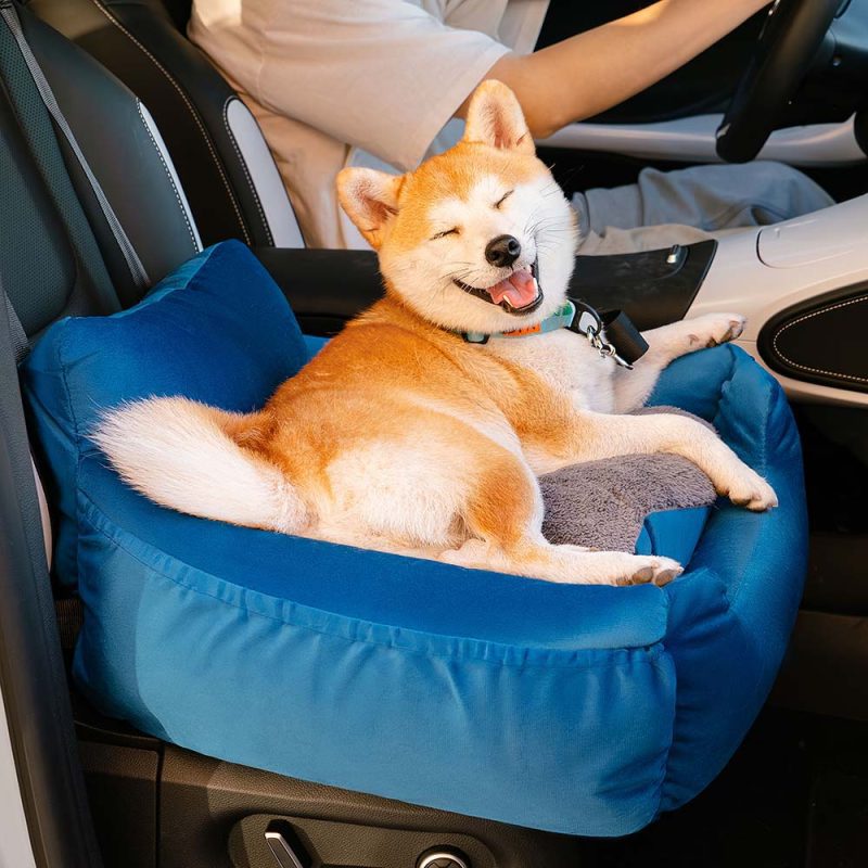 FunnyFuzzy RemovableSafetyPetTripBedDogCarSeatBed4