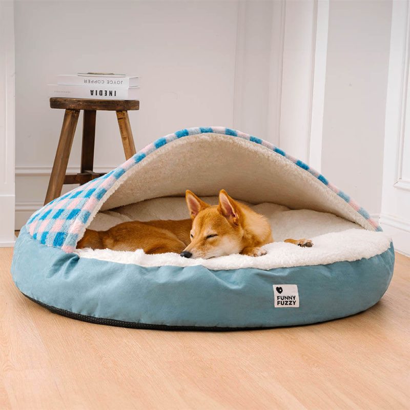 FunnyFuzzy RoundCanopyDreamDogBedPetNestBed5 0cfc87fe 7483 42c6 a696 215d072ad6db