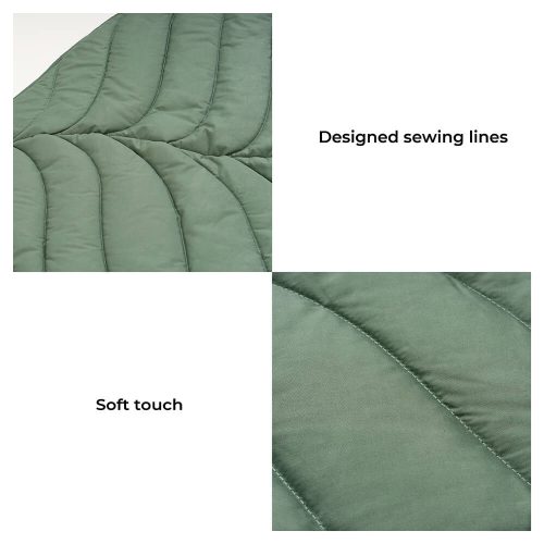 FunnyFuzzy SuperLargeHighQualityLeafShapeHumanMatDogBlanket2