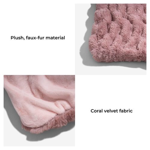 FunnyFuzzy SuperSoftFauxFurVelvetPetThrowBlanket2