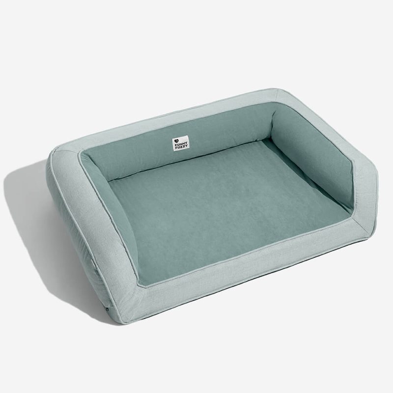 FunnyFuzzy UltimateLoungerFullSupportComfortableOrthopedicDogBed9