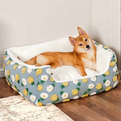 FunnyFuzzy UltraCozyHandmadeWoolenTuftingDog CatBed6