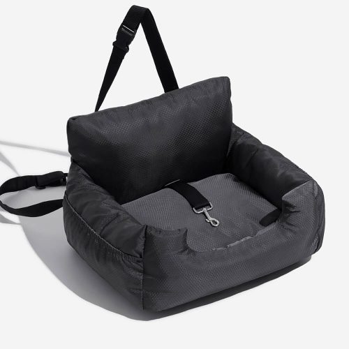 FunnyFuzzy WaterproofTravelBolsterDogCarSeatBed10