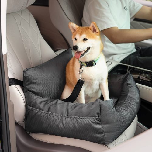 FunnyFuzzy WaterproofTravelBolsterDogCarSeatBed5