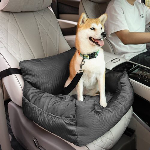 FunnyFuzzy WaterproofTravelBolsterDogCarSeatBed9