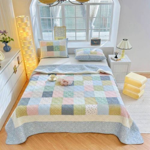 GardenChicLuxuryReversible3PieceQuilt ShamsSet 5