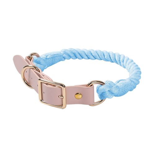 HandwovenLeatherFashionNoPullDogCollar 9