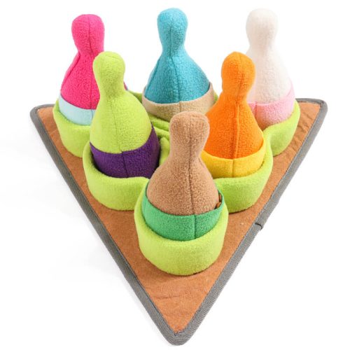 InteractiveBowlingPuzzleDogTreatDispenserToy 8