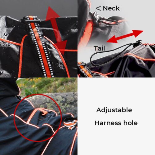 LargeDogOutdoorJacketWaterproofAdjustableDog 3