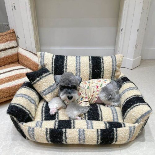 Lazy Holiday Plush Cozy Dog Cat Sofa Bed 1