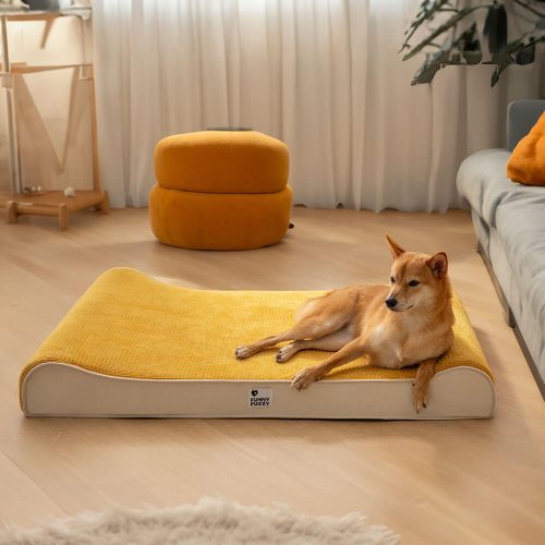 LuxuriousNobilityDogLoungeChairOrthopedicDogBed 2