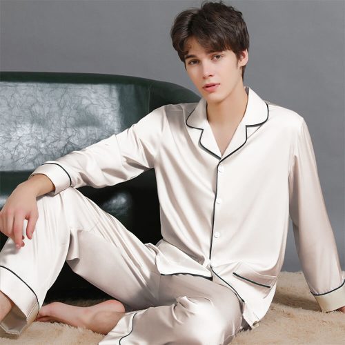 LuxuriousSatinLongSleeveCouplesPajamaSetComfortableHomeLoungewear 14 8ae0dd94 581c 42fa a72b f3ac76031dcc