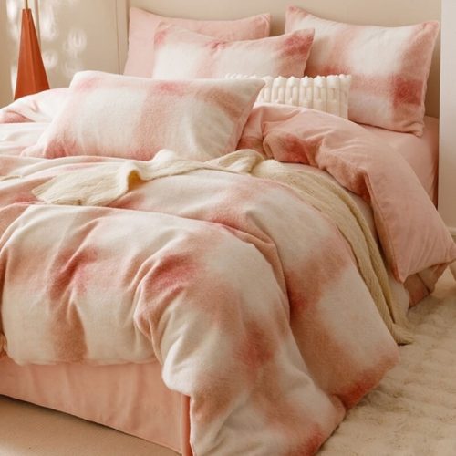 LuxuriousUltra SoftFauxCashmereElegantComfortBedSheetSet 7