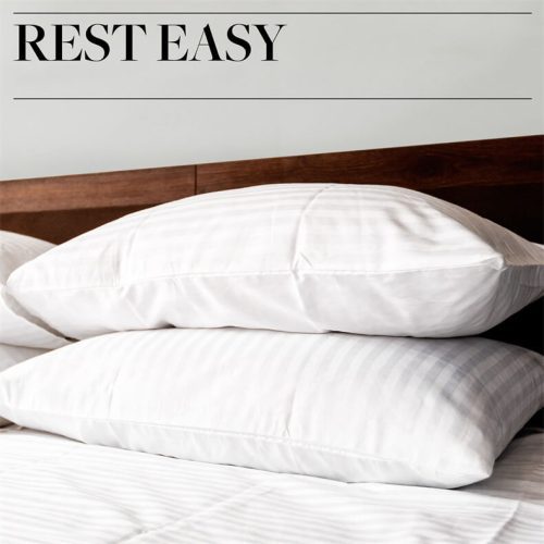 LuxuryHotelBedPillowsNeckSupportFluffyPillowsSet 2