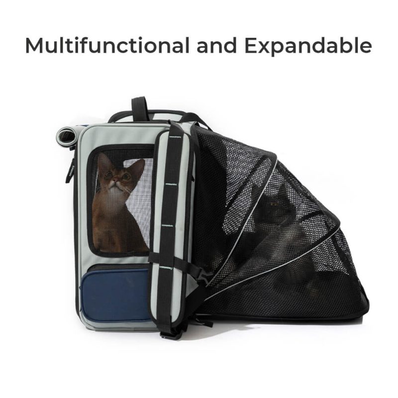 Multi functionExpandableLargeSpaceOutdoorPetBagCatBackpack 3