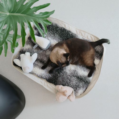 MultifunctionalFauxLambswool LeatherPetNestDogBed2