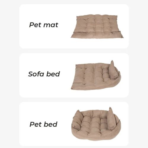 MultifunctionalPetMatSoftSuedeCat DogBed 12