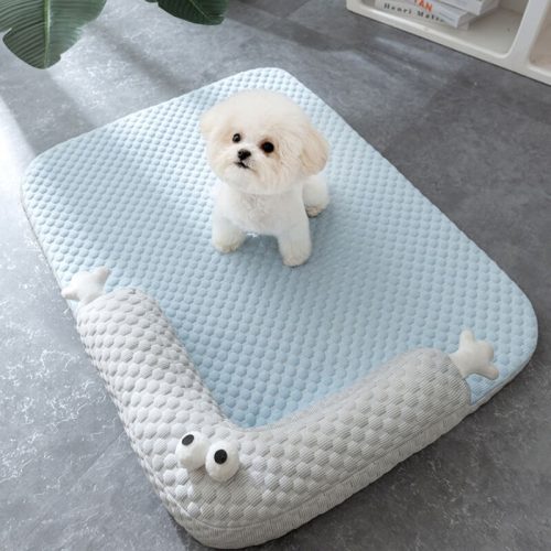 NaturalCoolingPetBedNeckGuardDogBed 8