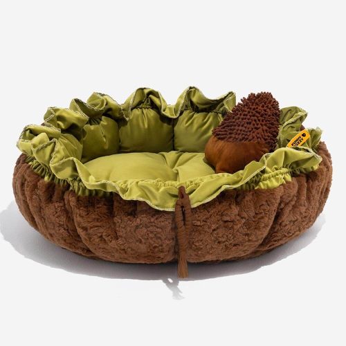 Nature InspiredAdjustableCalmingDogBed PlushNest 3