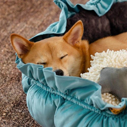 Nature InspiredAdjustableCalmingDogBed PlushNest 6