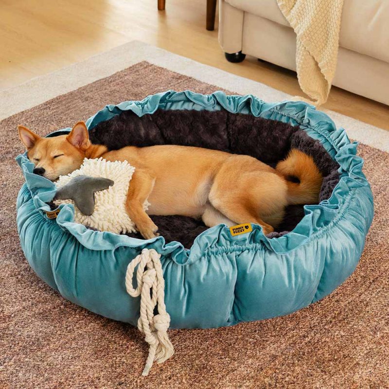 Nature InspiredAdjustableCalmingDogBed PlushNest 8 cbd70823 0baf 462b bf67 5c3f92ffbd15