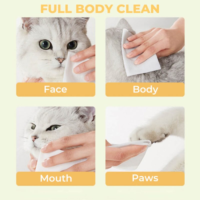 PetFullBodyCleaningWipesDogGroomingWipes 1