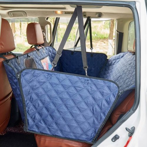 Pet Travel Waterproof Dirt Resistant Scratch Proof Dog Car Seat Cover 4