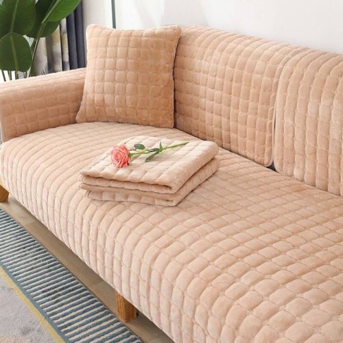 SquareFlannelScratch Resistant Anti SlipProtectionCouchCover 20