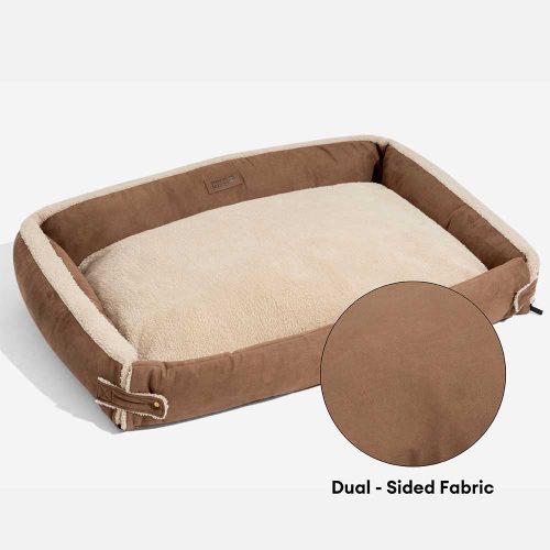 StylishExpandableErgonomicCalmingDogBed TranquilPaws 14