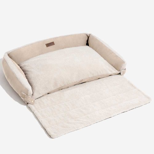 StylishExpandableErgonomicCalmingDogBed TranquilPaws 5