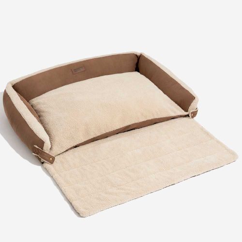 StylishExpandableErgonomicCalmingDogBed TranquilPaws 6