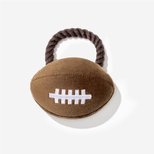 SuperBowlPlushRugbyFootballSoundToyDogInteractiveToy 5