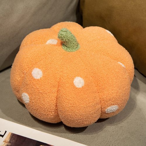 Teddy Fleece Pumpkin Pillow Sofa Pillow 2