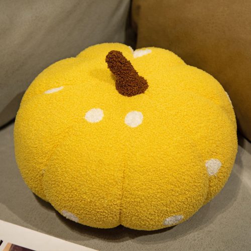 Teddy Fleece Pumpkin Pillow Sofa Pillow 3