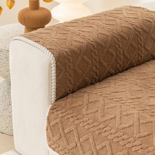 ThickenedSoftPlushSofaProtectionDecorationCouchCover 8