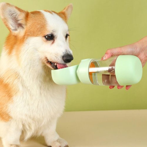 funnyfuzzy2in1PortableOutdoorDogWaterBottle 7