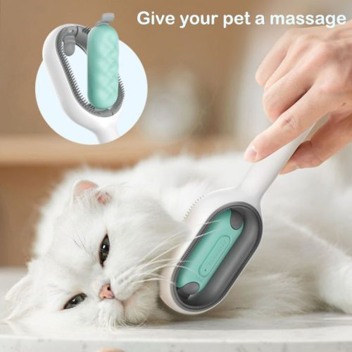 funnyfuzzy3in1Cleaning DesheddingPetRemoverBrushesCatBrush 6