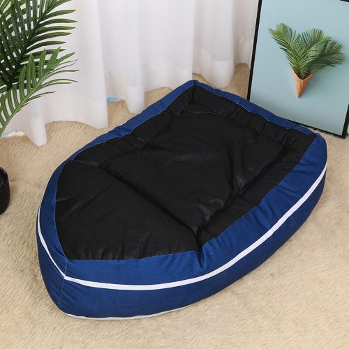 funnyfuzzyBoatTypePetBedLargeSpaceComfortableDog CatBed 3