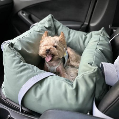 funnyfuzzyCompactTravelSafetyWaterproofDogCarSeat 10