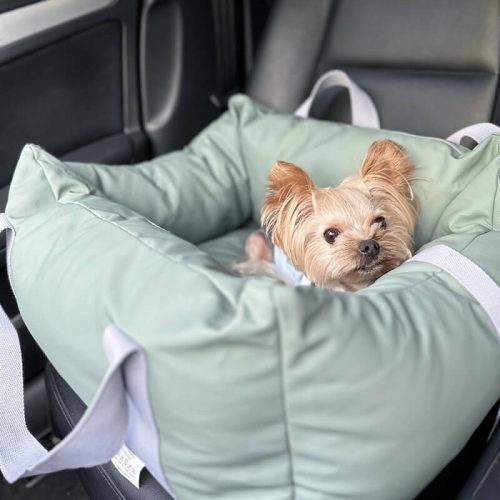 funnyfuzzyCompactTravelSafetyWaterproofDogCarSeat 8